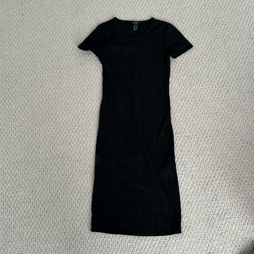 Ribbed T-Sshirt Dress